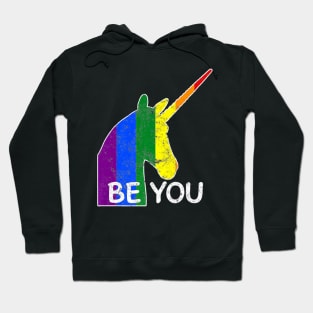 Be You Gay Pride - Unicorn LGBTQ Hoodie